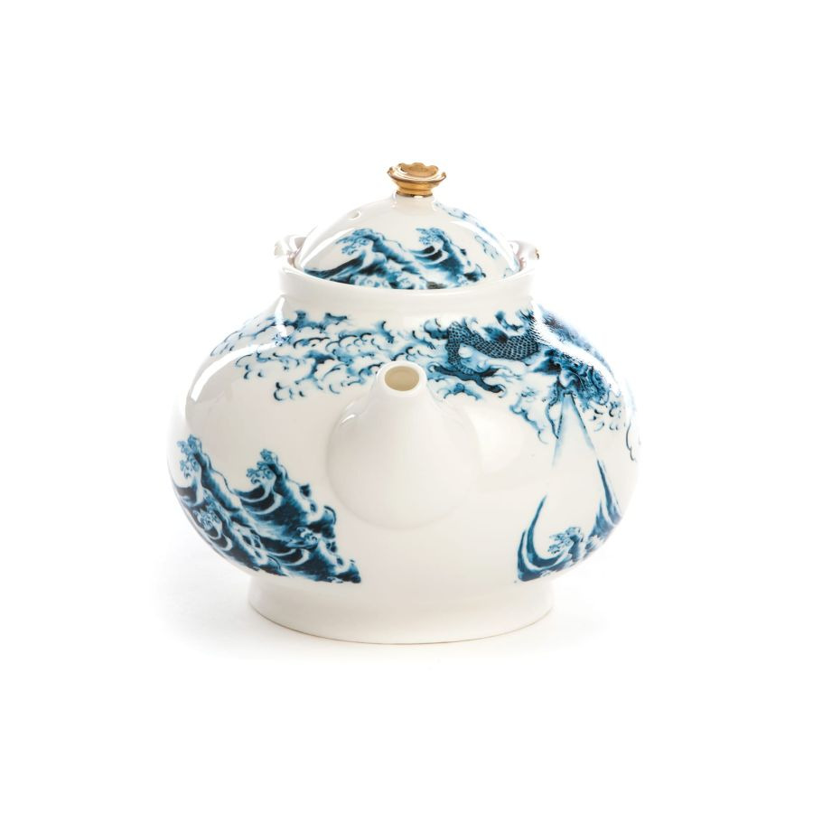 Théière hybride Smeraldina en porcelaine par CTRLZACK x Seletti Théière hybride Smeraldina en porcelaine par CTRLZACK x Seletti 3