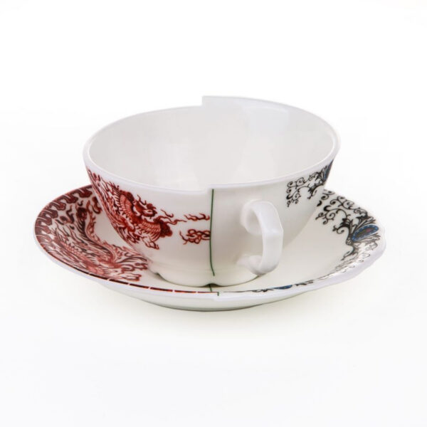 Tasse à thé hybride Zora en porcelaine par CTRLZACK x Seletti 2