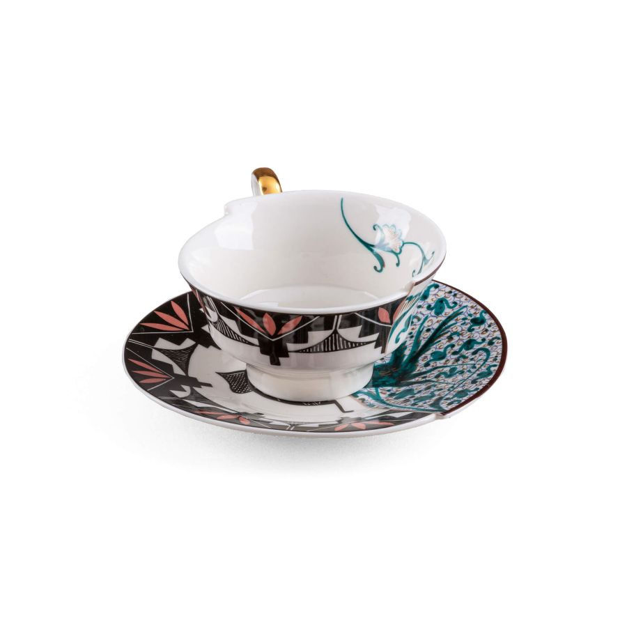 Tasse à thé hybride Aspero en porcelaine par CTRLZACK x Seletti