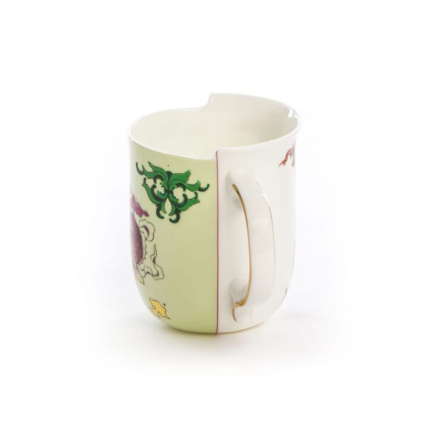 Mug hybride Anastasia en porcelaine par CTRLZACK x Seletti