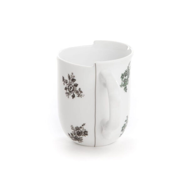 Mug hybride Fedora en porcelaine par CTRLZACK x Seletti