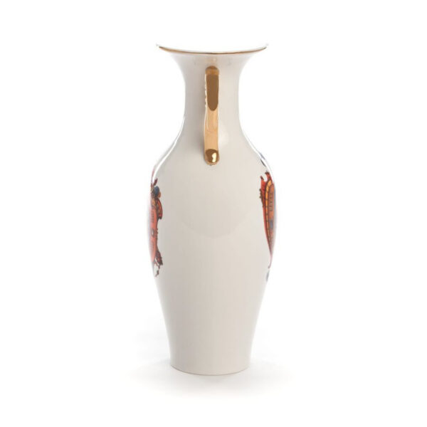 Vase hybride Adelma en porcelaine par CTRLZACK x Seletti 2