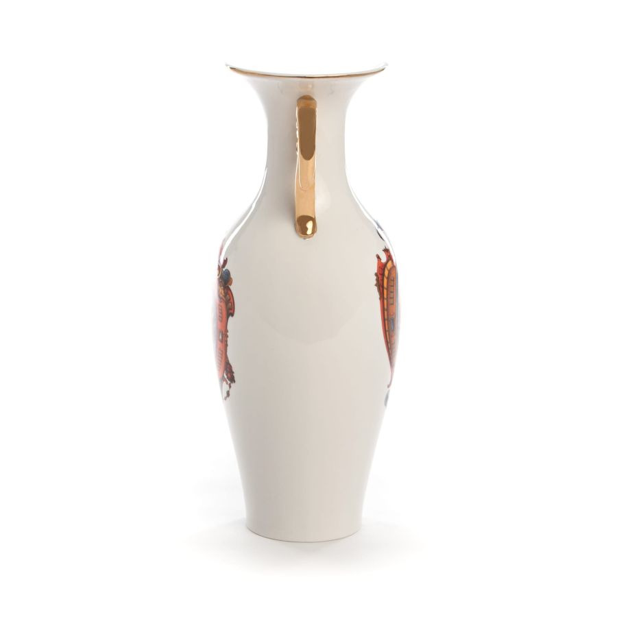 Vase hybride Adelma en porcelaine par CTRLZACK x Seletti 2