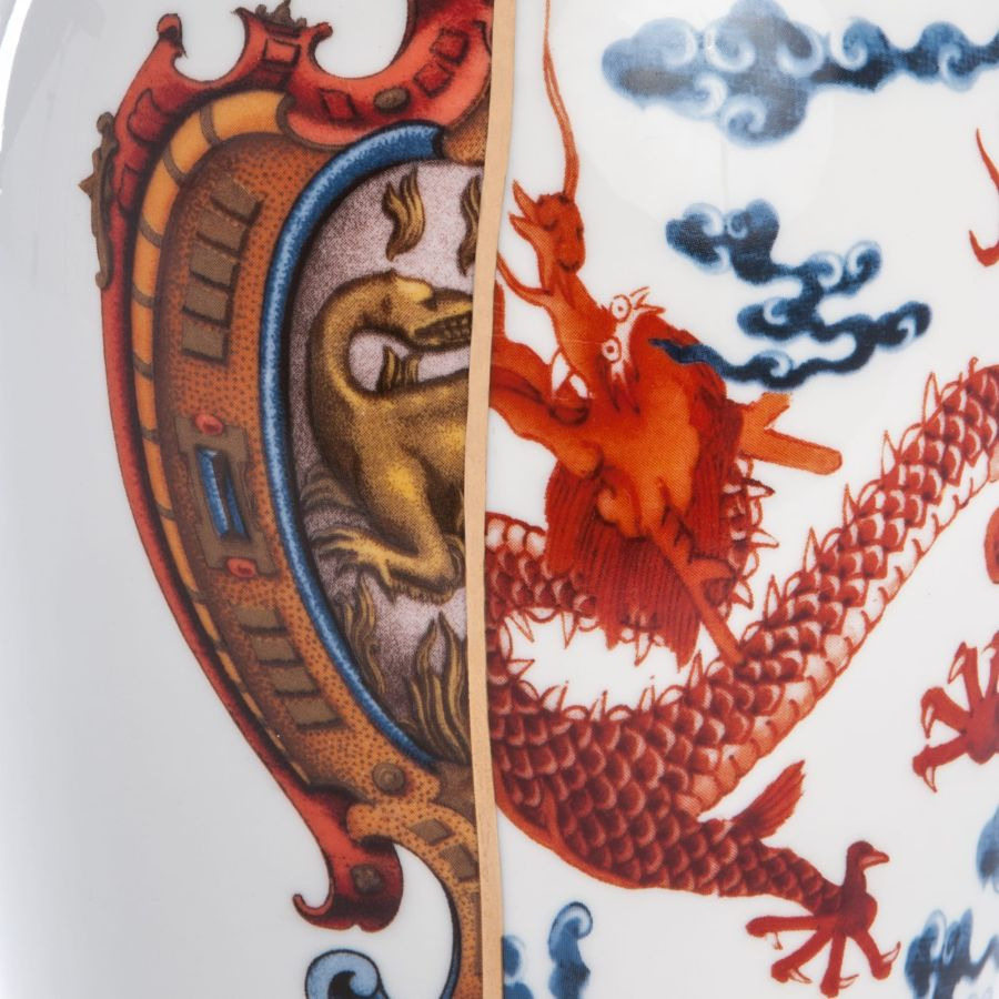Vase hybride Adelma en porcelaine par CTRLZACK x Seletti Vase hybride Adelma en porcelaine par CTRLZACK x Seletti 4
