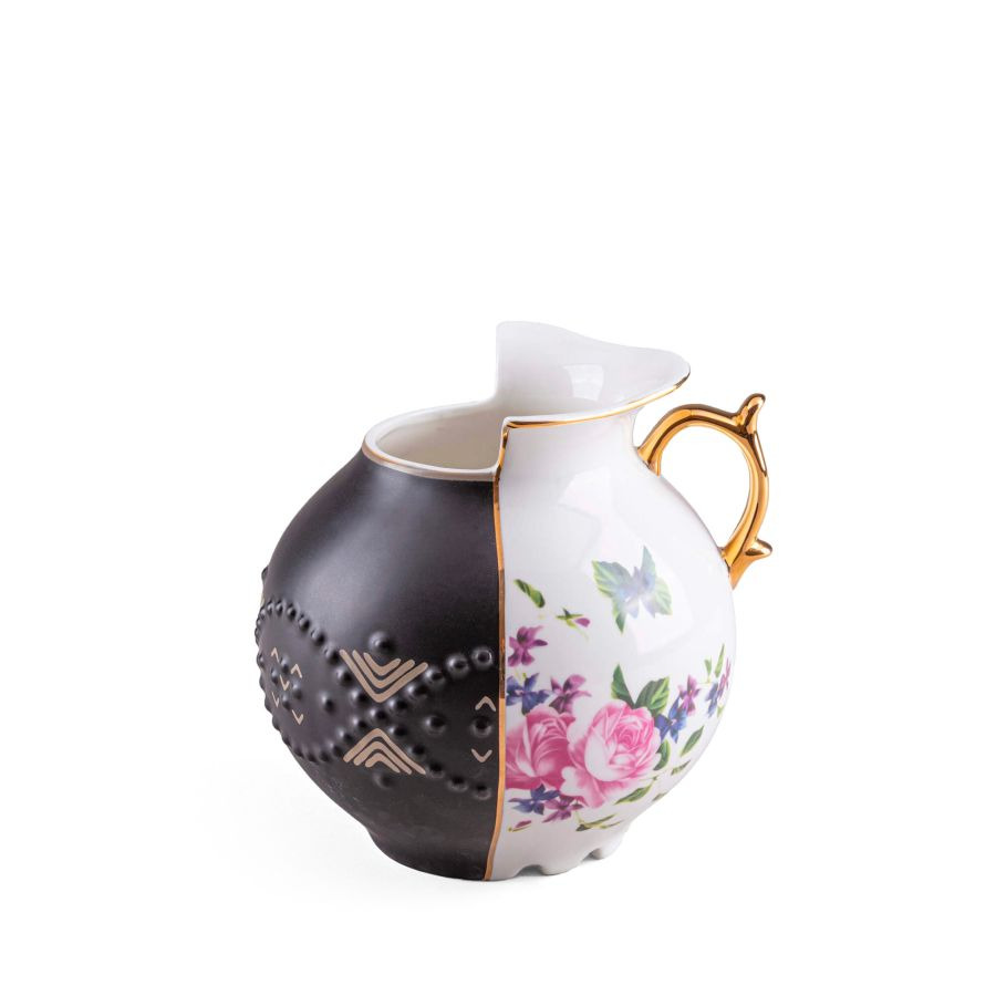 Vase hybride Lfe en porcelaine par CTRLZACK x Seletti