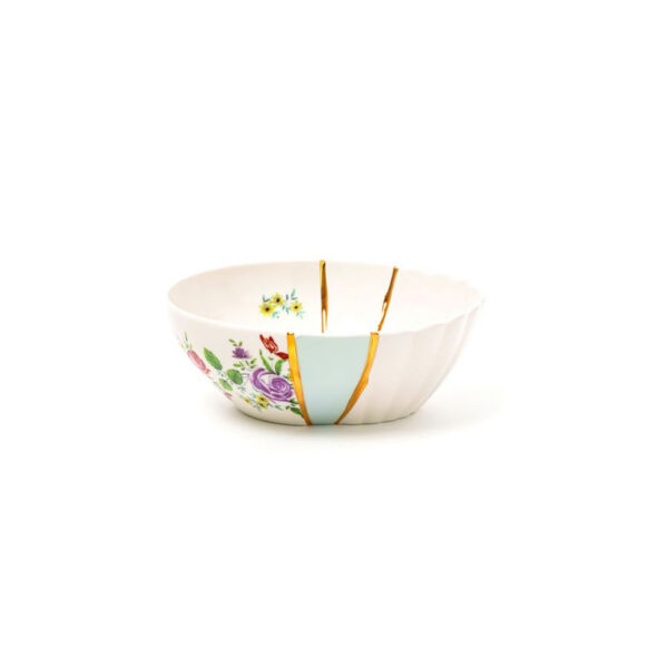 Saladier Kintsugi 3 en porcelaine par Marcantonio x Seletti