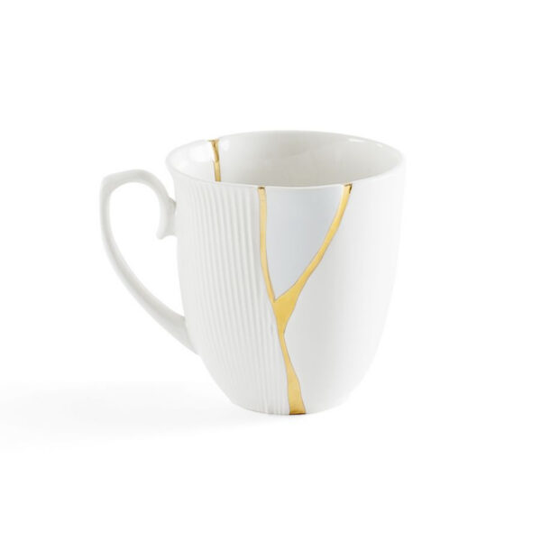 Mug Kintsugi 2 en porcelaine par Marcantonio x Seletti