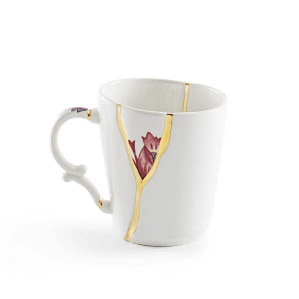 Mug Kintsugi 3 en porcelaine par Marcantonio x Seletti