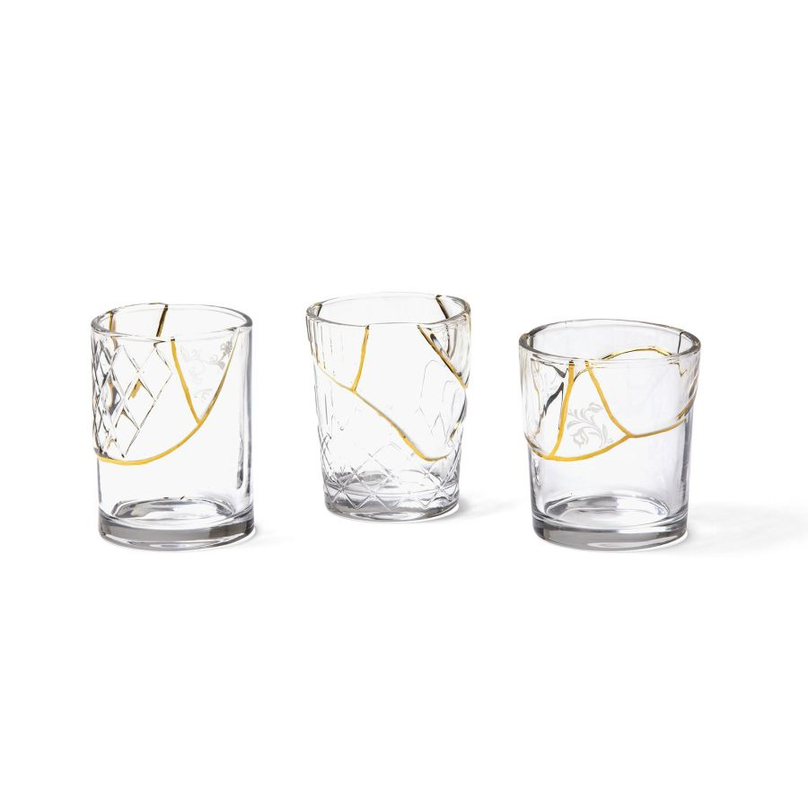 Verre Kintsugi 3 en verre par Marcantonio x Seletti Verre Kintsugi 3 en porcelaine par Marcantonio x Seletti 3