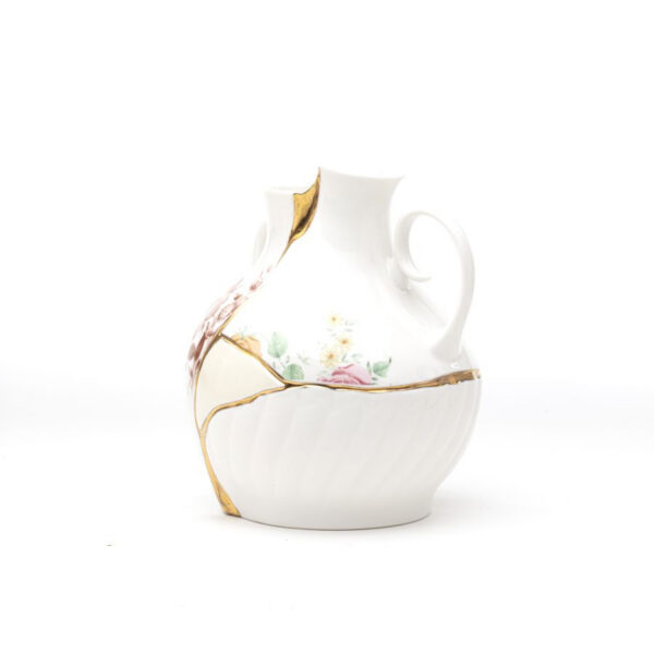 Vase Kintsugi 2 en porcelaine par Marcantonio x Seletti