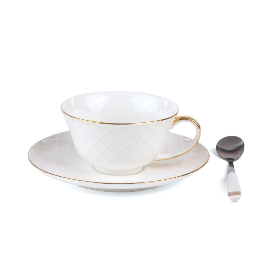 Tasse à thé avec petite cuillère Bona Dea Guiltless  en porcelaine par Tarin x Seletti 2