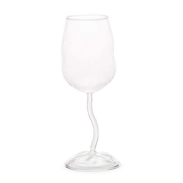 Ensemble de 4 verres à vin 2 Glass from Sonny en verre par Selab x Seletti