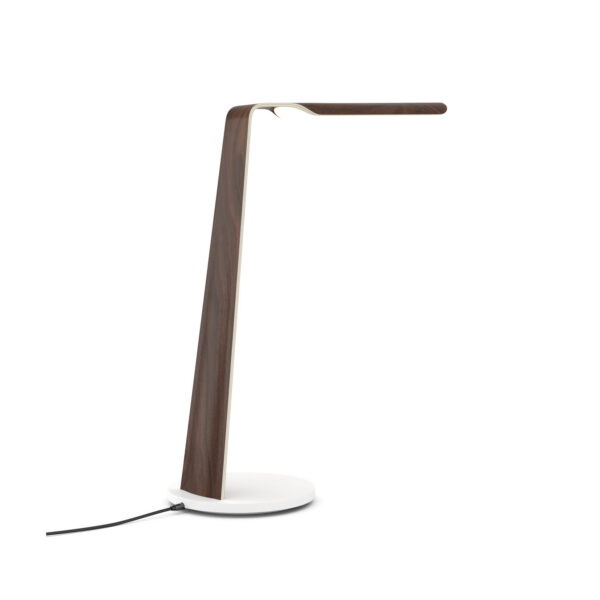 Lampe à poser tactile en bois Led Swan au design scandinave et minimaliste par Tunto