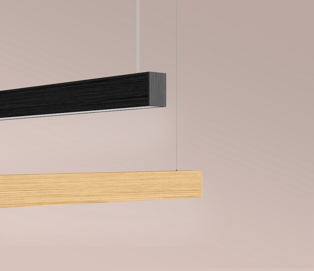 Suspension en bois Square Led au design scandinave par Tunto Suspension en bois Square Led au design scandinave par Tunto