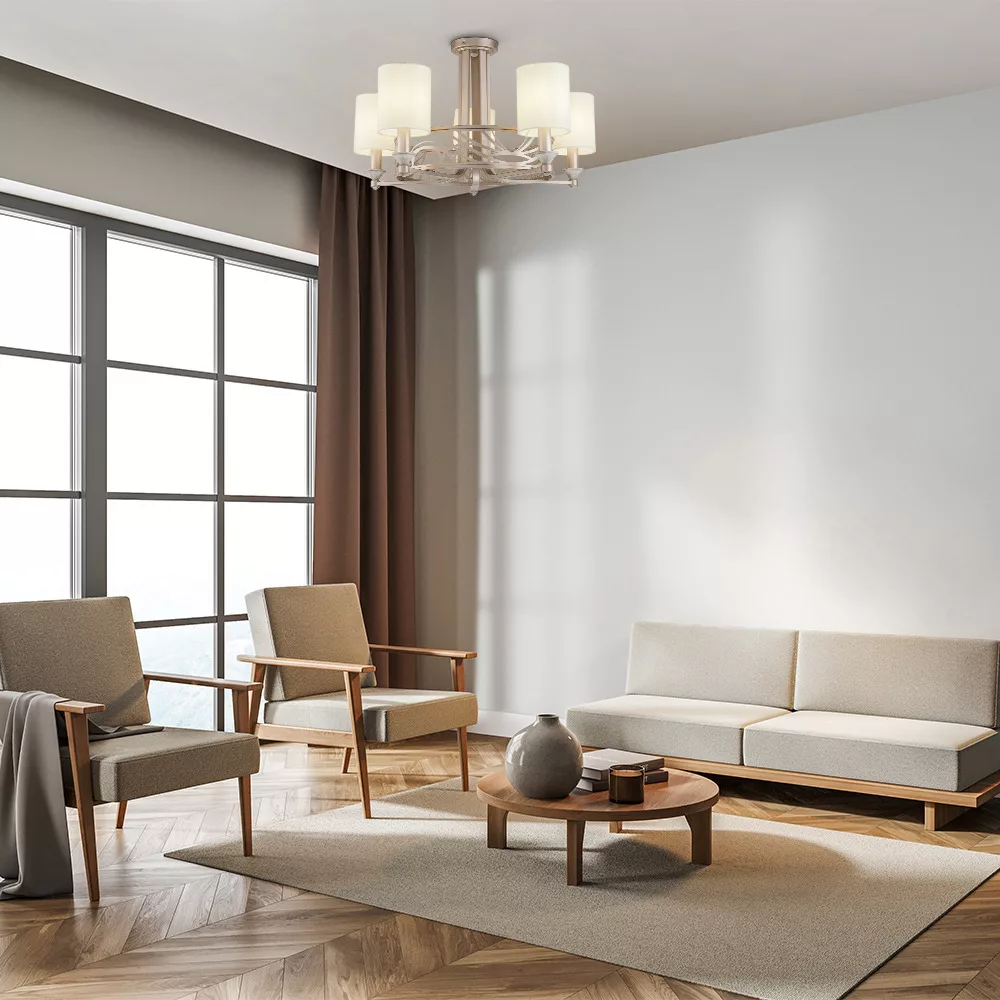 Plafonnier Vittoria en métal au design contemporain par Maytoni