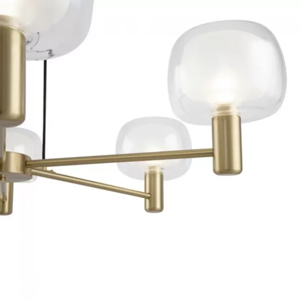 Suspension Vision 06G en Aluminium au design contemporain par Maytoni