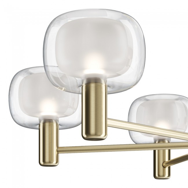 Suspension Vision 06G en Aluminium au design contemporain par Maytoni