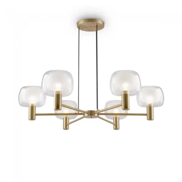 Suspension Vision 06G en Aluminium contemporain par Maytoni