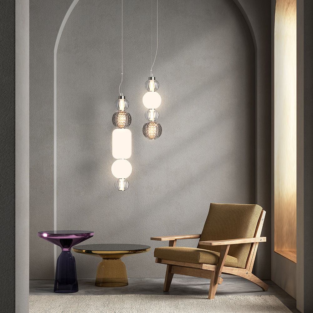 Suspension Collar en métal au design contemporain par Maytoni Suspension Collar en métal au design contemporain par Maytoni