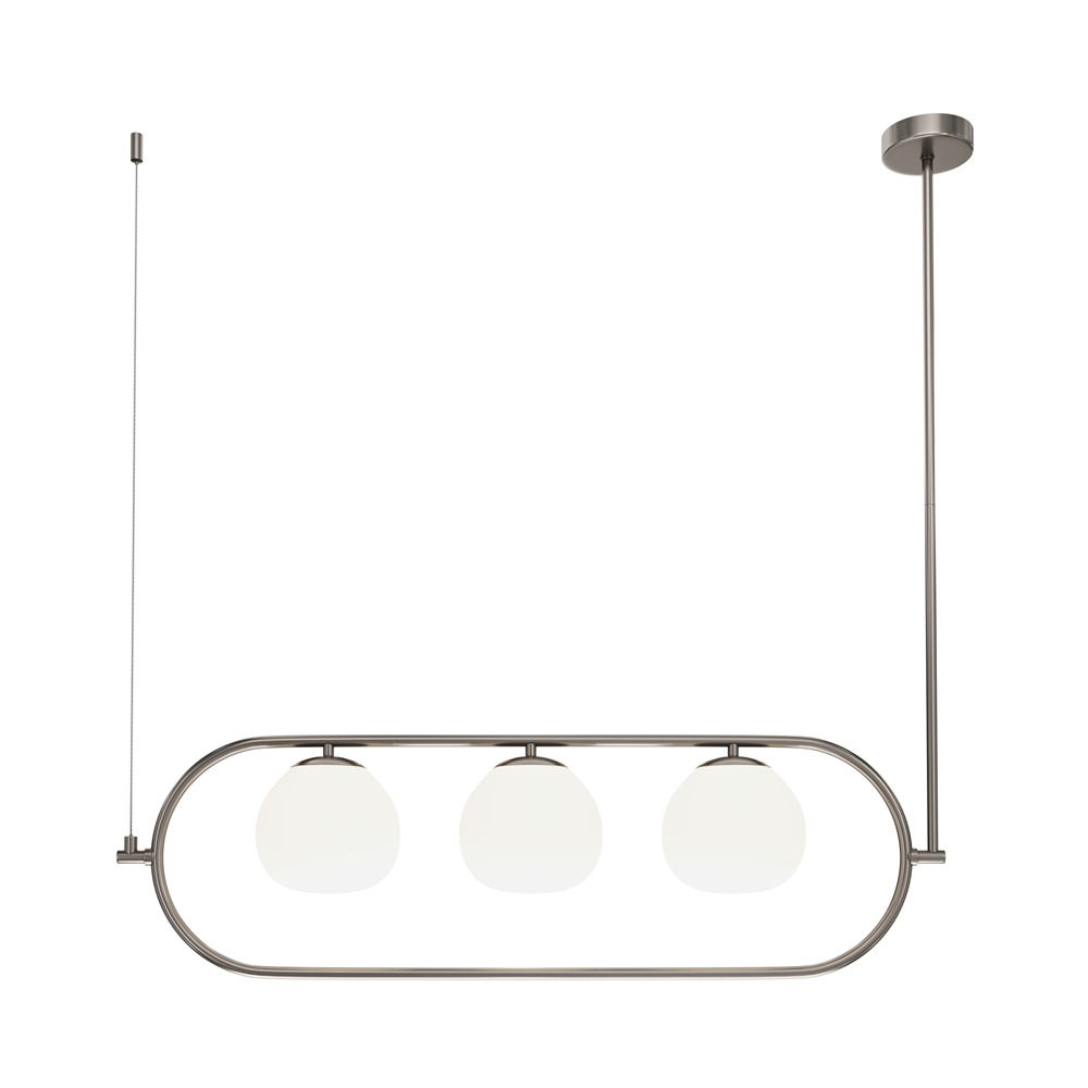 Suspension Erich 3 en métal au design vintage par Maytoni
