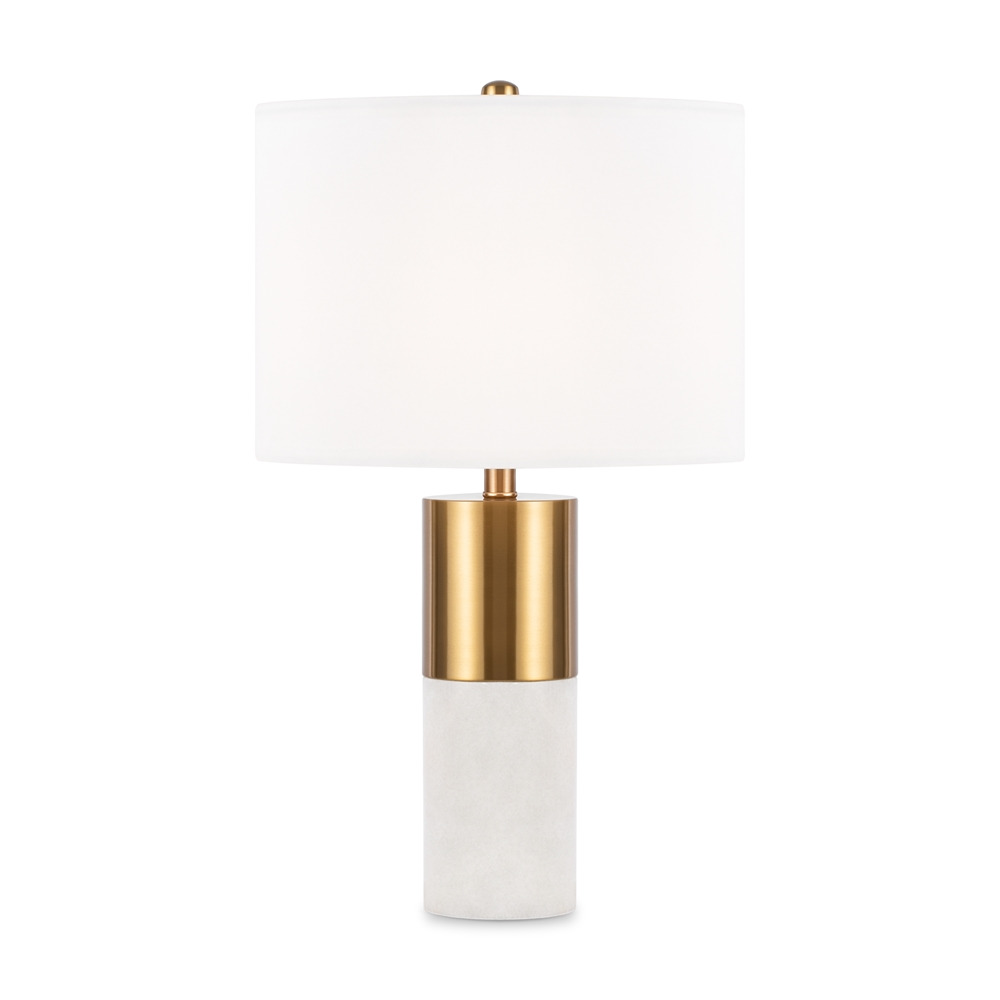 Lampe à poser Bianco en métal au design contemporain par Maytoni