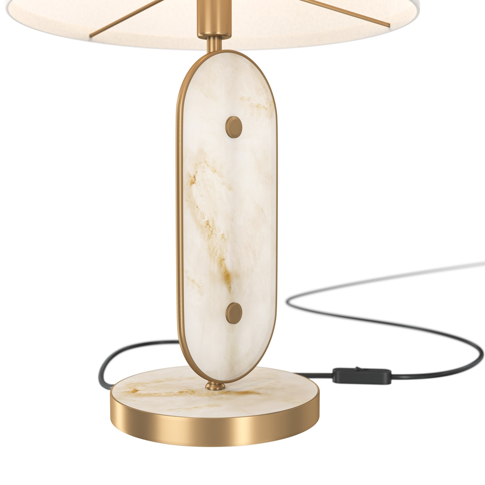 Lampe à poser Marmo en métal au design contemporain par Maytoni Lampe à poser Marmo en métal au design contemporain par Maytoni