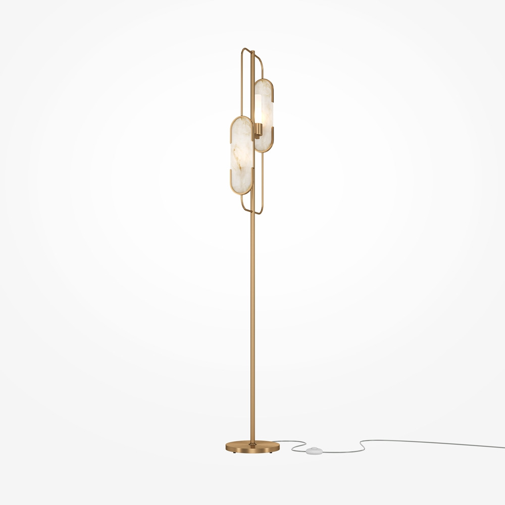 Lampadaire Marmo en métal au design contemporain par Maytoni