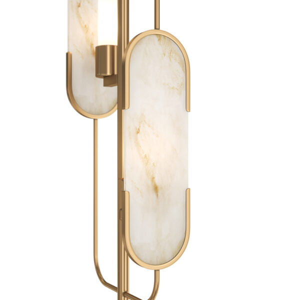 Lampadaire Marmo en métal au design contemporain par Maytoni