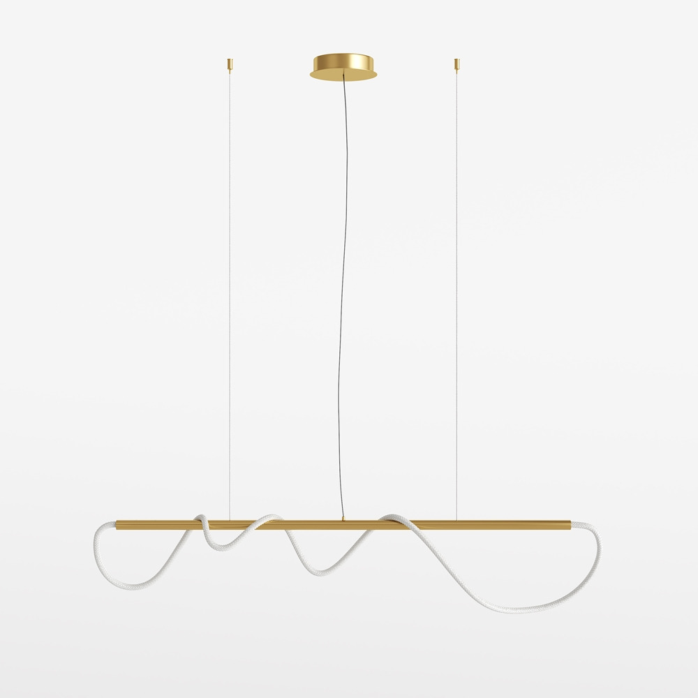 Suspension Tau 2 en aluminium au design contemporain par Maytoni