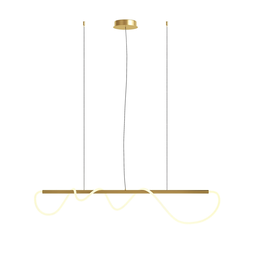 Suspension Tau 3 en aluminium au design contemporain par Maytoni