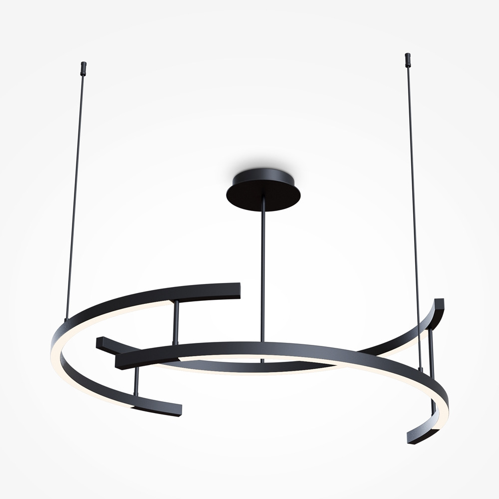 Suspension Line en aluminium au design contemporain par Maytoni