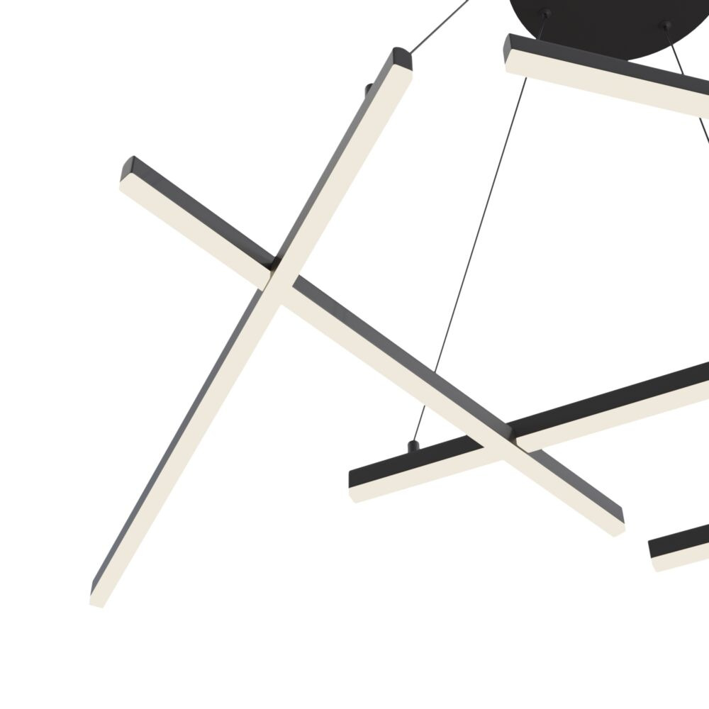 Suspension Line 2 en aluminium au design contemporain par Maytoni Suspension Line 2 en aluminium au design contemporain par Maytoni