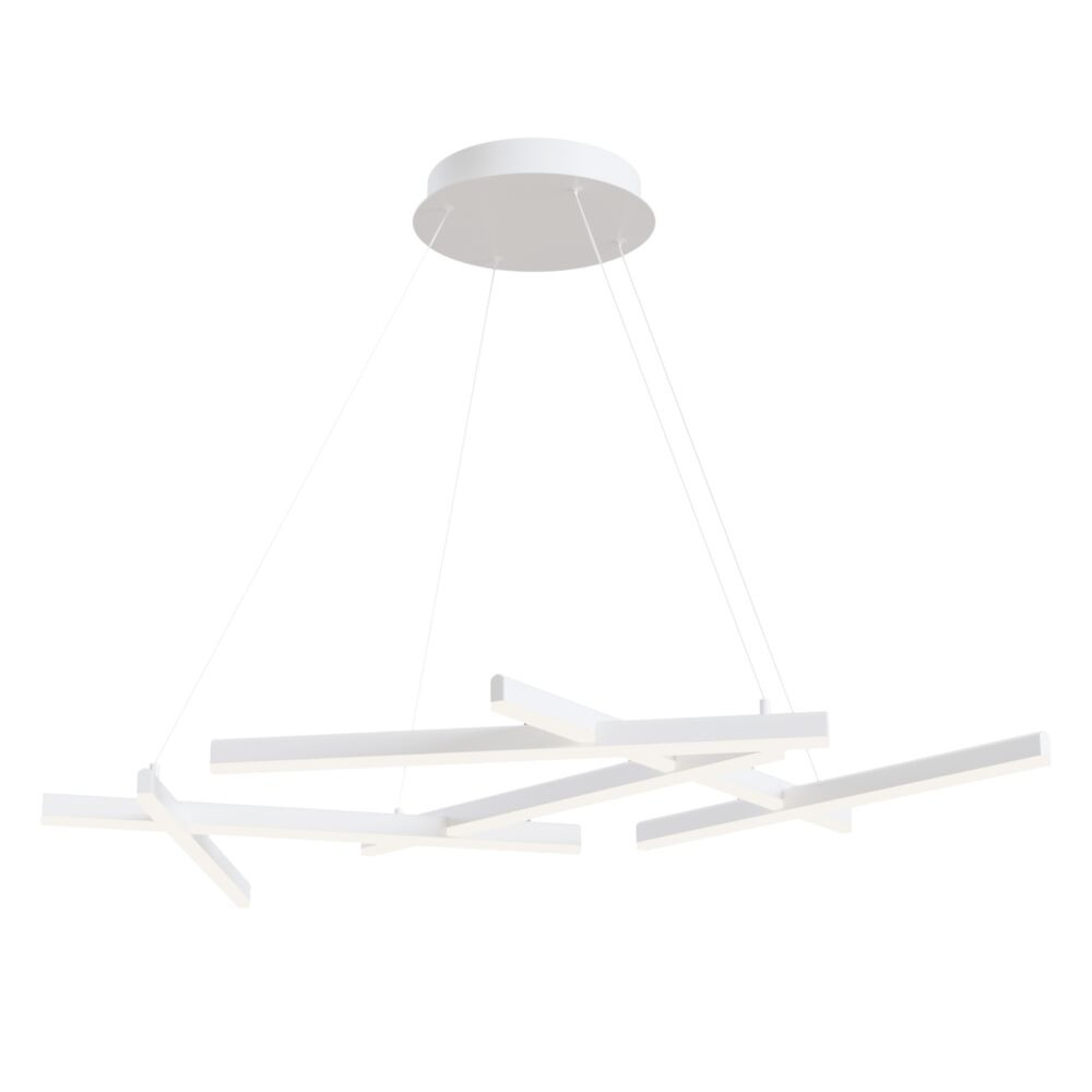 Suspension Line 2 en aluminium au design contemporain par Maytoni Suspension Line 2 en aluminium au design contemporain par Maytoni
