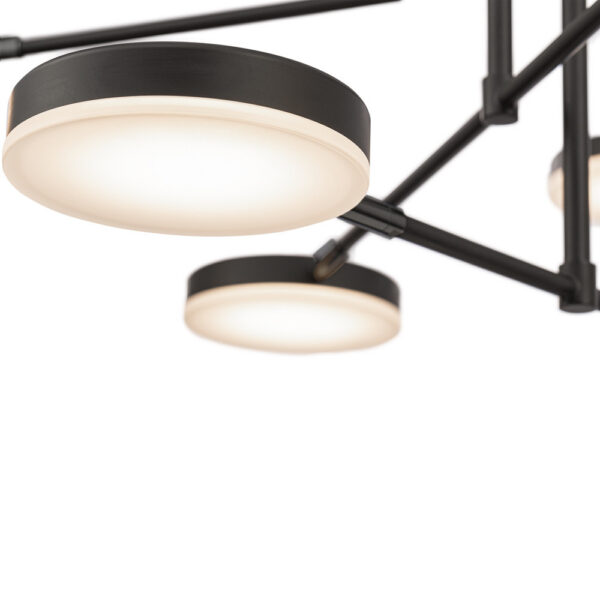 Suspension Fad 3 en métal au design contemporain par Maytoni