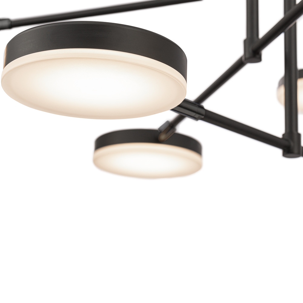 Suspension Fad 3 en métal au design contemporain par Maytoni