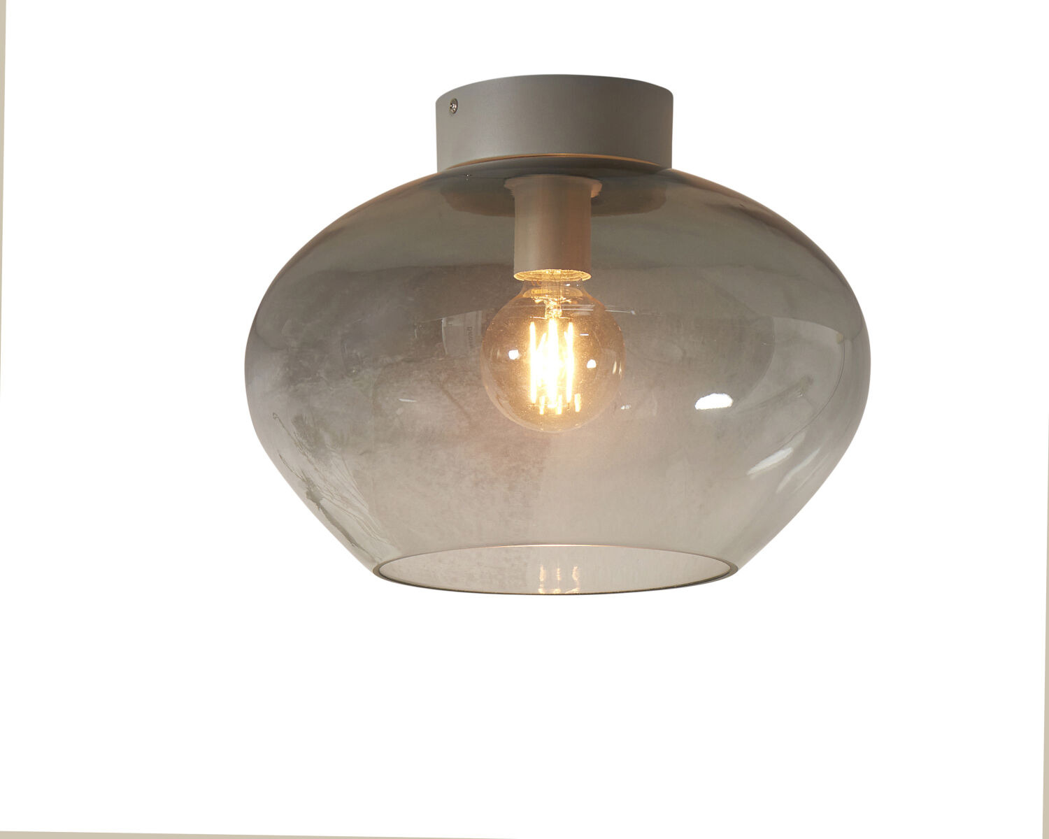 Plafonnier Bologna en verre au design vintage par It's About Romi