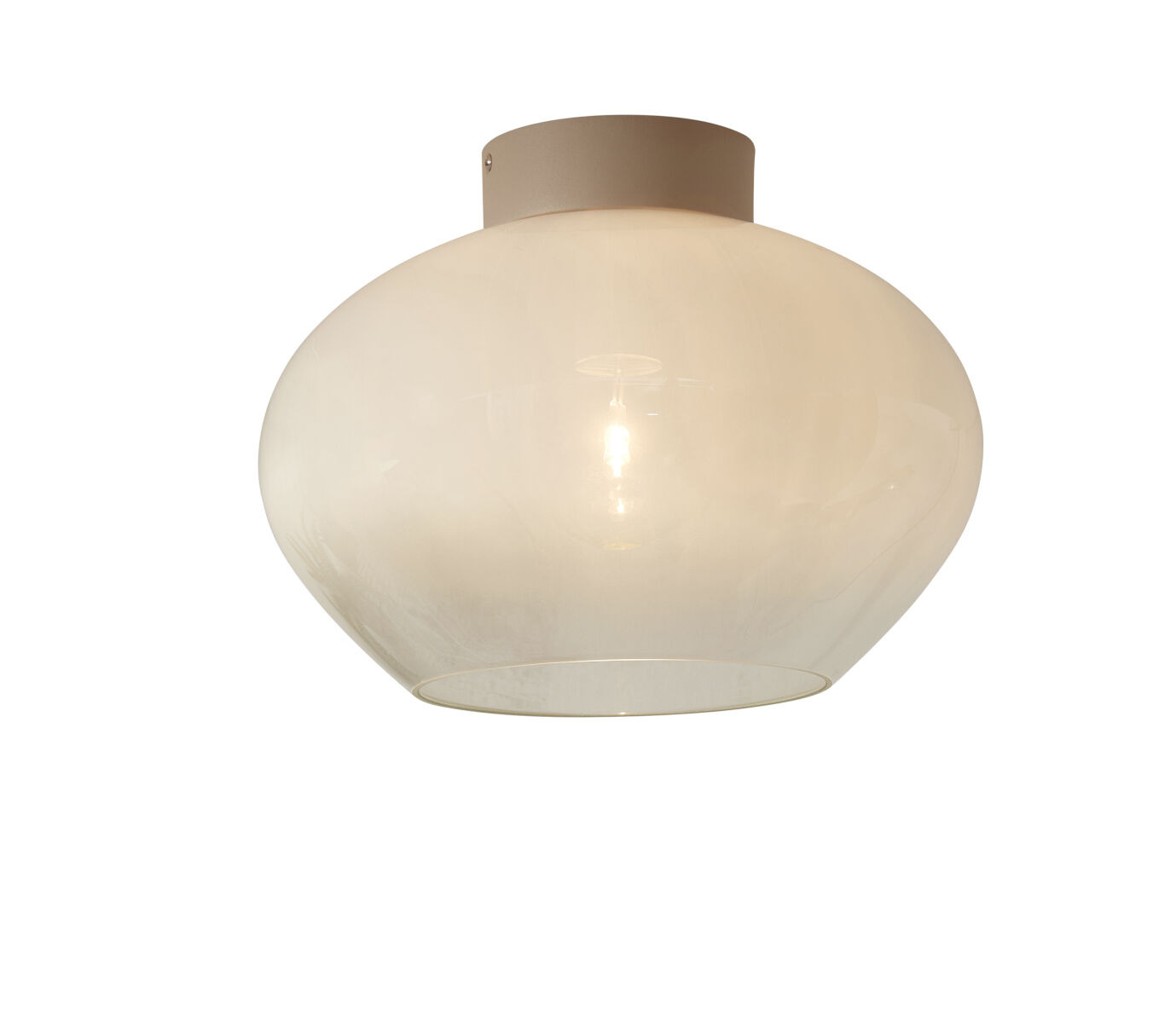 Plafonnier Bologna en verre au design vintage par It's About Romi