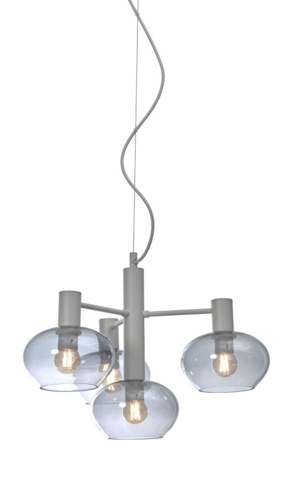 Suspension Bologna XL en verre au design vintage par It's About Romi