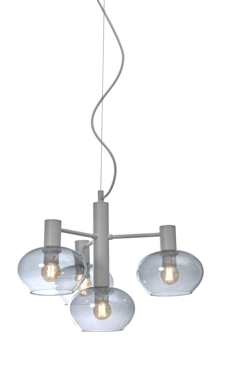 Suspension Bologna XL en verre au design vintage par It's About Romi