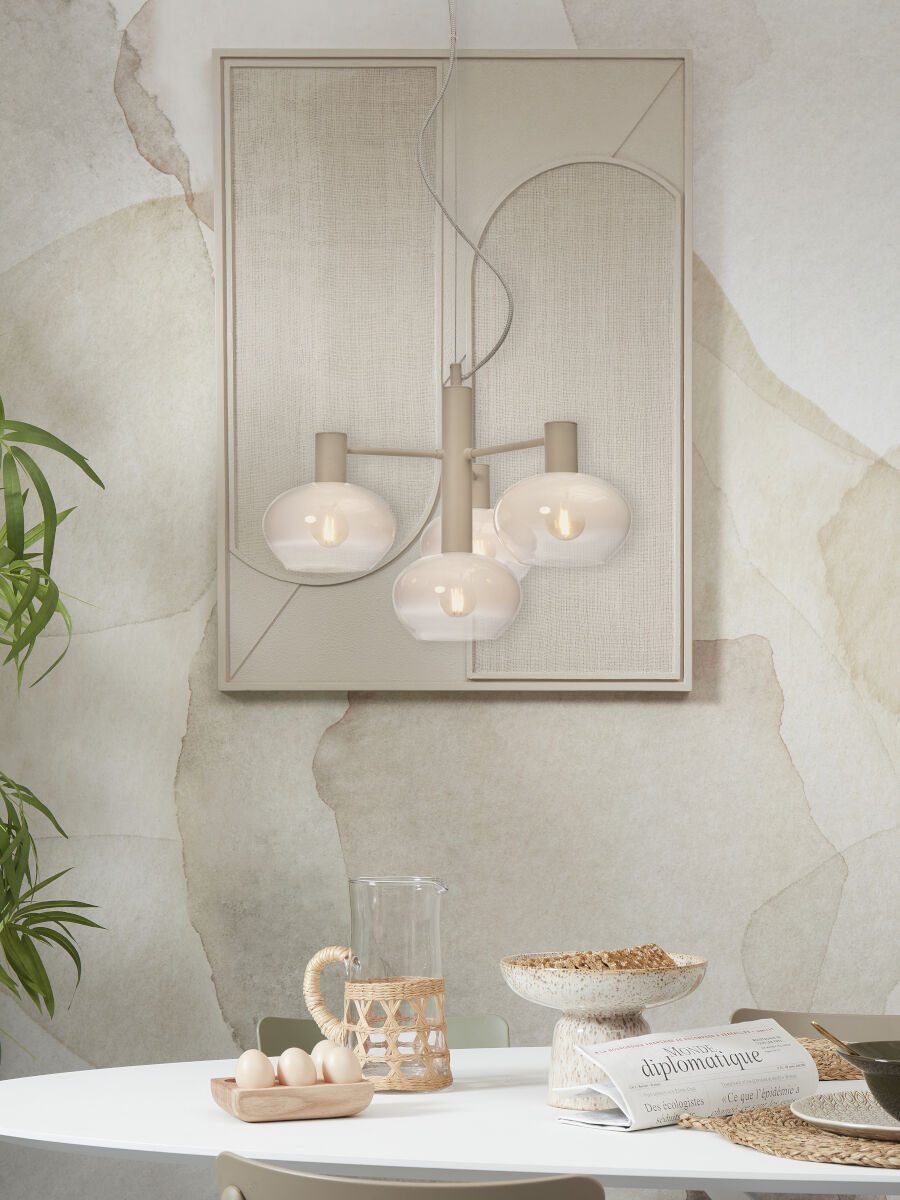 Suspension Bologna XL en verre au design vintage par It's About Romi Suspension Bologna XL en verre au design vintage par It's About Romi