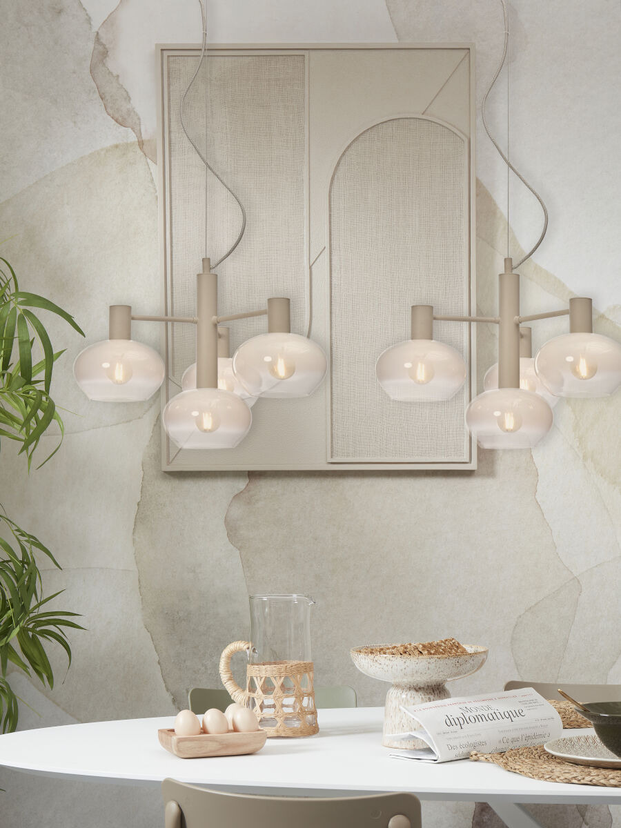 Suspension Bologna XL en verre au design vintage par It's About Romi Suspension Bologna XL en verre au design vintage par It's About Romi