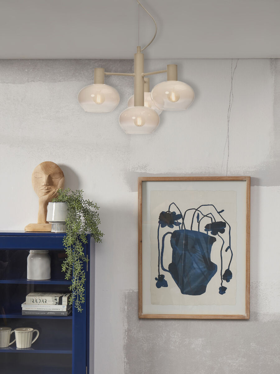 Suspension Bologna XL en verre au design vintage par It's About Romi Suspension Bologna XL en verre au design vintage par It's About Romi
