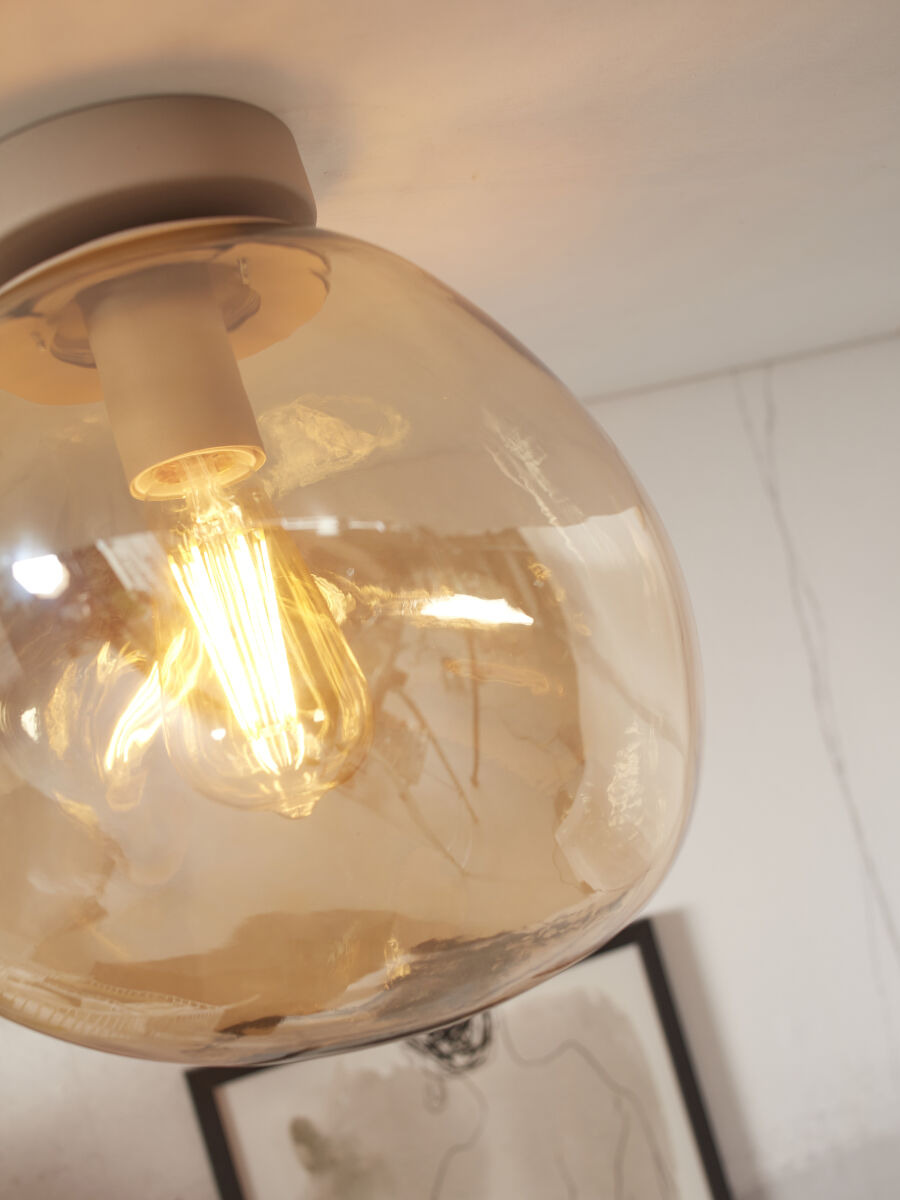 Plafonnier Helsinki en verre au design vintage par It's About Romi