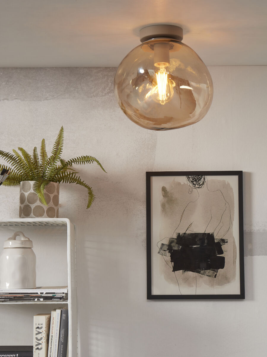 Plafonnier Helsinki en verre au design vintage par It's About Romi