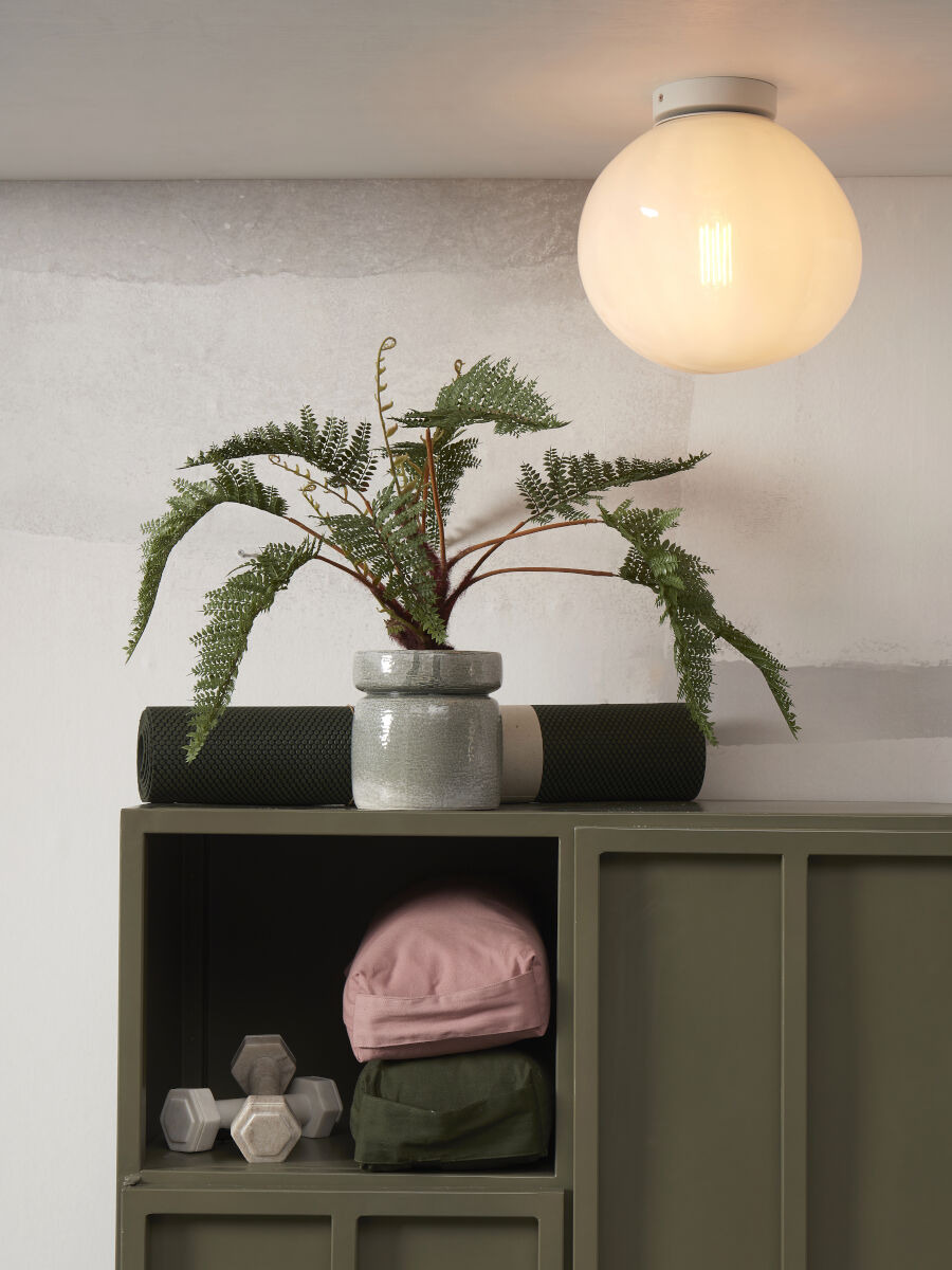 Plafonnier Helsinki en verre au design vintage par It's About Romi