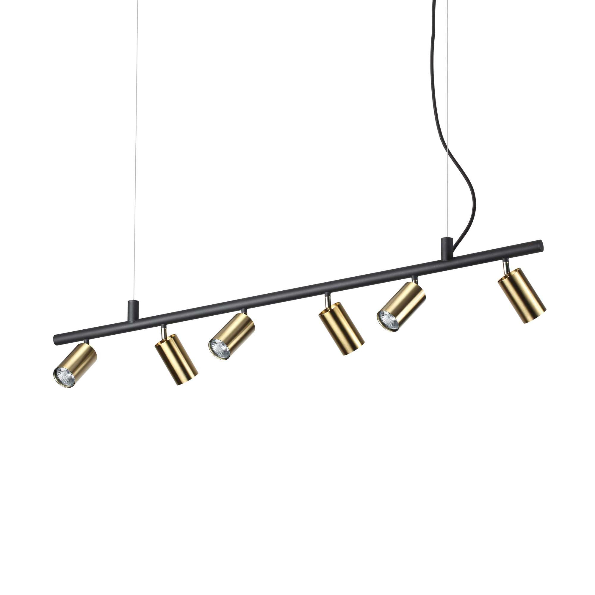 Suspension Dynamite monture en métal avec une finition en peinture en poudre ou plaquée et brossée - Ideal Lux Suspension Dynamite monture en métal avec une finition en peinture en poudre ou plaquée et brossée - Ideal Lux