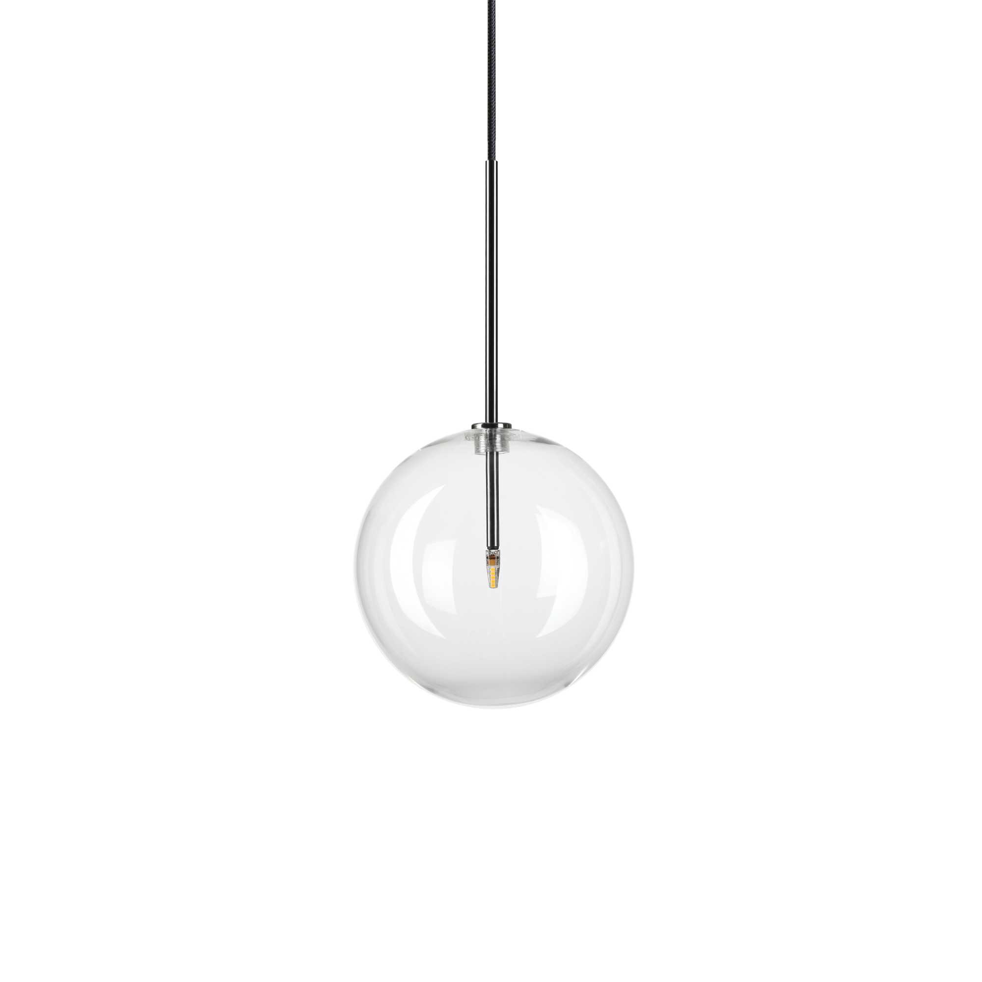 Suspension Equinoxe en métal avec verre soufflé - Ideal Lux Suspension Equinoxe en métal avec verre soufflé - Ideal Lux