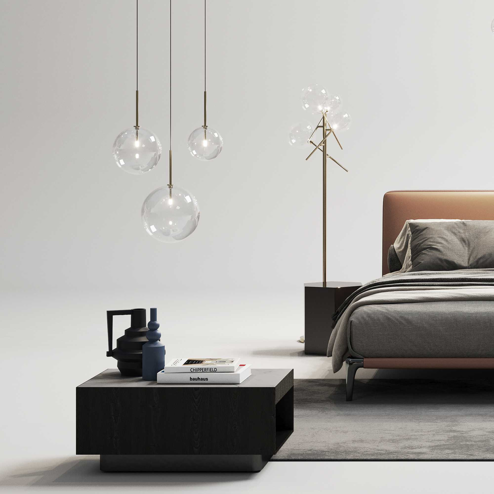 Suspension Equinoxe en métal avec verre soufflé - Ideal Lux Suspension Equinoxe en métal avec verre soufflé - Ideal Lux