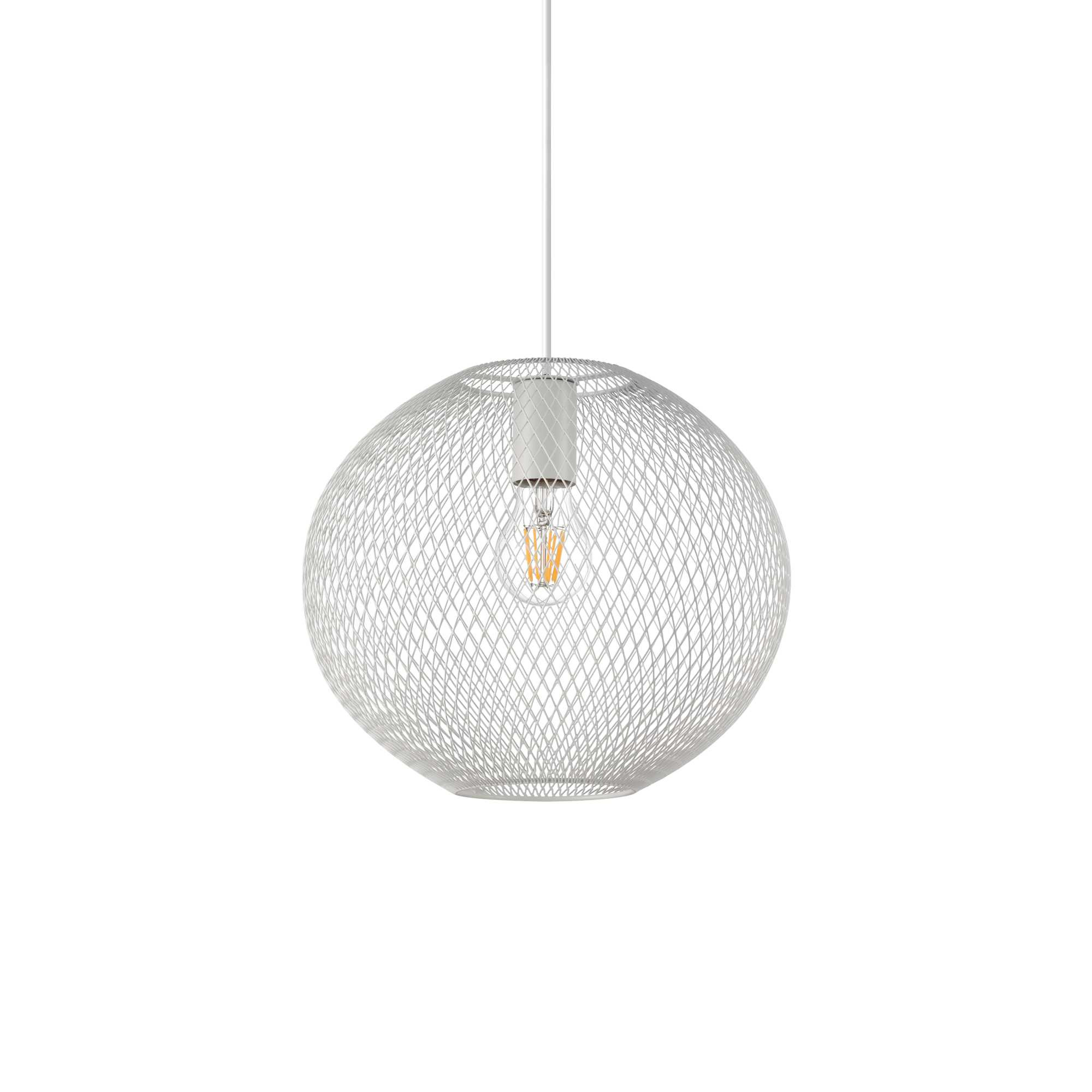Suspension Net en métal et maille au design contemporain - Ideal Lux Suspension Net en métal et maille au design contemporain - Ideal Lux