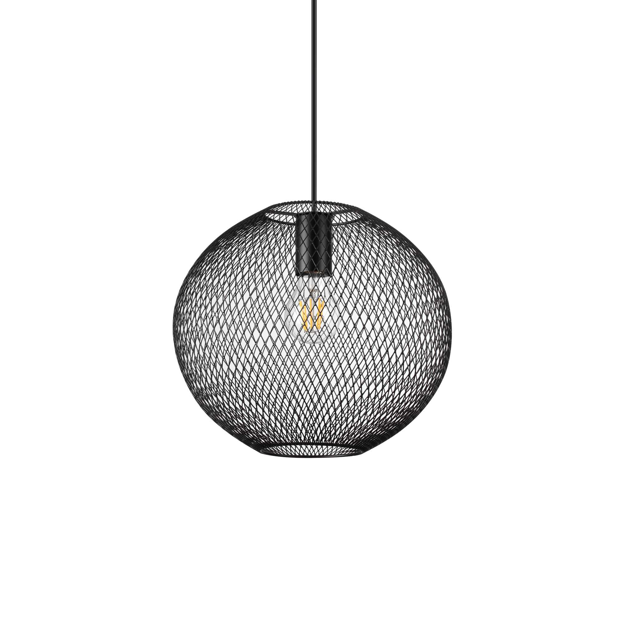 Suspension Net en métal et maille au design contemporain - Ideal Lux Suspension Net en métal et maille au design contemporain - Ideal Lux